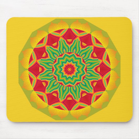 Mandala Mouse Pad Mousepad (Vorne)