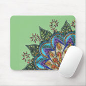 Mandala Mouse Pad Mousepad (Mit Mouse)