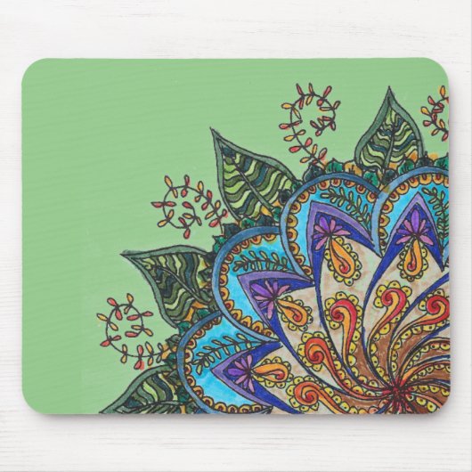 Mandala Mouse Pad Mousepad (Vorne)