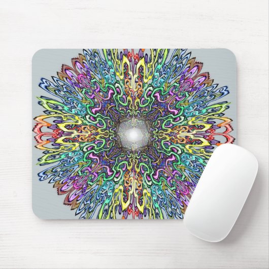 Mandala Mousepad (Mit Mouse)