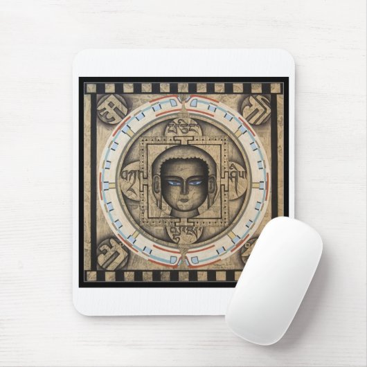 Mandala Mousepad (Mit Mouse)