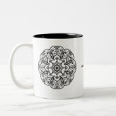 Mandala Mug – Magic & Grace Inspirational Gift Zweifarbige Tasse (Links)