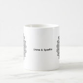 Mandala Mug – Shine & Sparkle Inspirational Gift Kaffeetasse (Mittel)