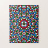 Mandala-Murmeln Muster Puzzle (Vertikal)