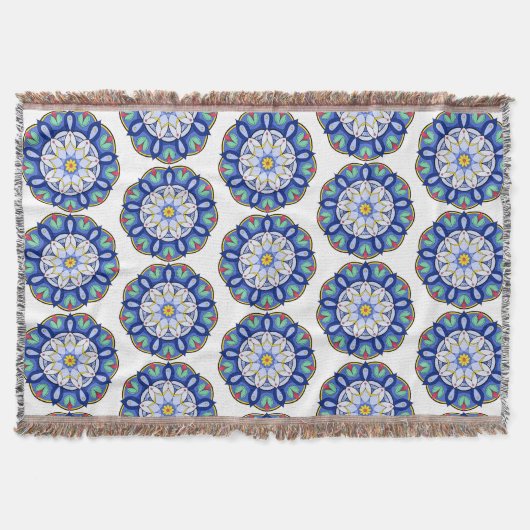 Mandala Muster 01 Decke (Vorderseite)