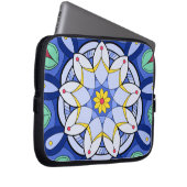 Mandala Muster 01 Elektronik-Bag Laptopschutzhülle (Vorne Rechts)