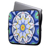 Mandala Muster 01 Elektronik-Bag Laptopschutzhülle (Vorderseite Links)