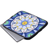 Mandala Muster 01 Elektronik-Bag Laptopschutzhülle (Vorne Knopf)