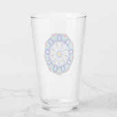 Mandala Muster 01 Glas (Rückseite)