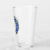 Mandala Muster 01 Glas (Links)