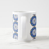 Mandala Muster 01 Jumbo-Tasse (Rückseite)
