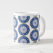 Mandala Muster 01 Jumbo-Tasse (Vorderseite Rechts)