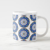Mandala Muster 01 Jumbo-Tasse (Rechts)