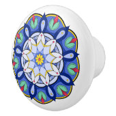 Mandala Muster 01 Keramikknauf (Rechts)