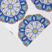 Mandala Muster 01 Seidenpapier (Ausschnitt)
