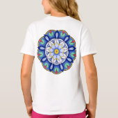 Mandala Muster 01 T-Shirt (Rückseite)