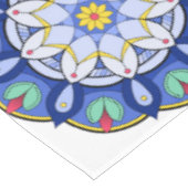 Mandala Muster 01 Tischdecke (Schrägansicht)
