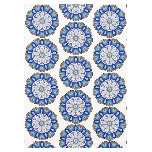 Mandala Muster 01 Tischdecke (Vorderseite)