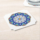 Mandala Muster 01 Untersetzer (angewinkelt)