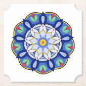 Mandala Muster 01 Untersetzer (Vorderseite)