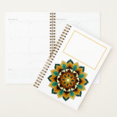 Mandala Muster 02 in gelb & tan Planer (Anzeige)