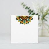 Mandala Muster 02 in gelb & tan Programm (Stehend Vorderseite)