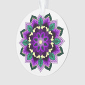 Mandala Muster 02 in lila Ornament (Vorderseite)