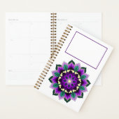 Mandala Muster 02 in lila Planer (Anzeige)