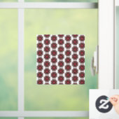 Mandala Muster 02 in tiefrosa Fensteraufkleber (Zuhause)