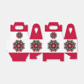 Mandala Muster 02 in tiefrosa Geschenkschachtel (Ungefaltet)