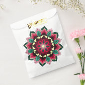 Mandala Muster 02 in tiefrosa Geschenktütchen (Versiegelt)