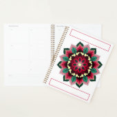 Mandala Muster 02 in tiefrosa Planer (Anzeige)