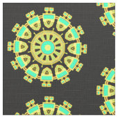 Mandala-Muster 110714(01) Stoff (Nahaufnahme)