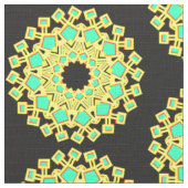 Mandala-Muster 110714(06) Stoff (Nahaufnahme)