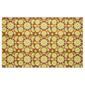 Mandala-Muster, Brauntöne und Gold Stoff (Fat Quarter (45,7 x 55,9 cm))