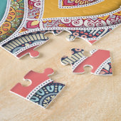 Mandala Muster bunt ethnisch marokkanisch Puzzle (Seite)