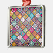 Mandala Muster bunt marokkanisch Ornament Aus Metall (Links)