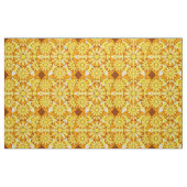 Mandala-Muster, gelb, gold und braun Stoff (Fat Quarter (45,7 x 55,9 cm))