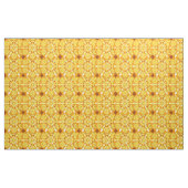 Mandala-Muster, gelb, gold und braun Stoff (Yard (91,4 cm))