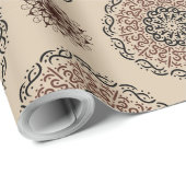 Mandala-Muster Geschenkpapier (Rolleneckpunkt)