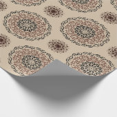 Mandala-Muster Geschenkpapier (Ecke)