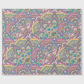 Mandala-Muster Geschenkpapier (Flach)