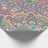 Mandala-Muster Geschenkpapier (Ecke)