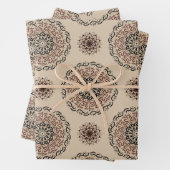 Mandala-Muster Geschenkpapier Set (Beispiel)