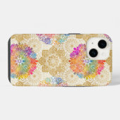 Mandala-Muster iPhone Hülle (Rückseite (Horizontal))