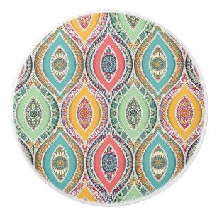Mandala-Muster Keramikknauf