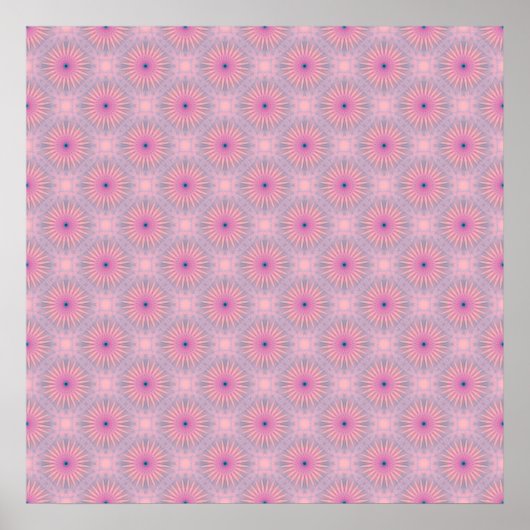 Mandala-Muster Poster (Vorne)