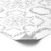 Mandala-Muster Poster (Ecke)