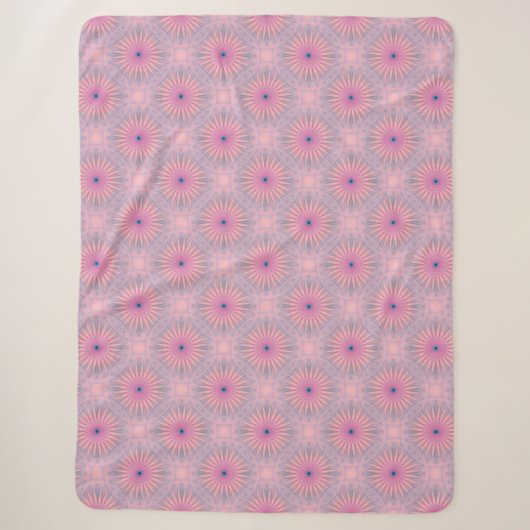Mandala-Muster Sherpadecke (Vorderseite)