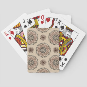 Mandala-Muster Spielkarten